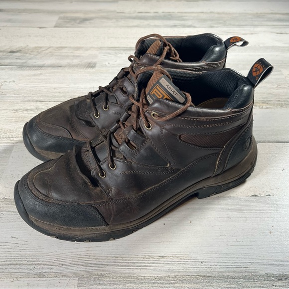 Ariat Terrain Leather 10002182 Distressed Brown Hiking Boots Men\'s Size 12D main image 7